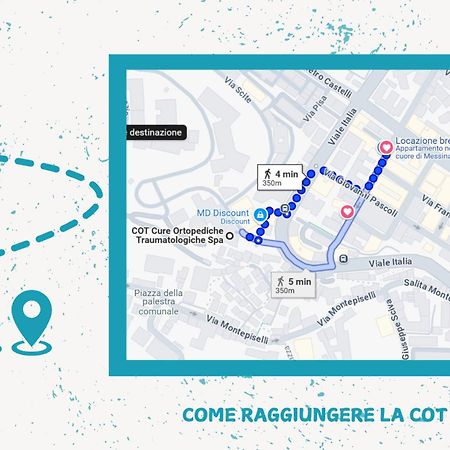 Appartamento Nel Cuore Di Messina Eksteriør billede
